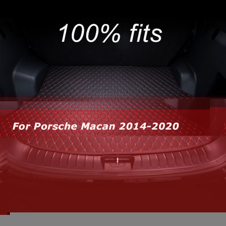 Autó csomagtartó szőnyeg Porsche Macan 2014 2015 2016 2017 2018 2019 2020 vonalhajózásnak szőnyeg belső kiegészítők fedél
