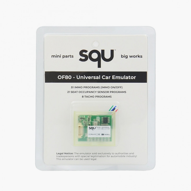 SQU OF68 Universal Emulator OF80 OF68 Emulator Signal visszaállítása Immo Programok Place ESL Diagnosztikai ülésfoglaltság-érzékelő