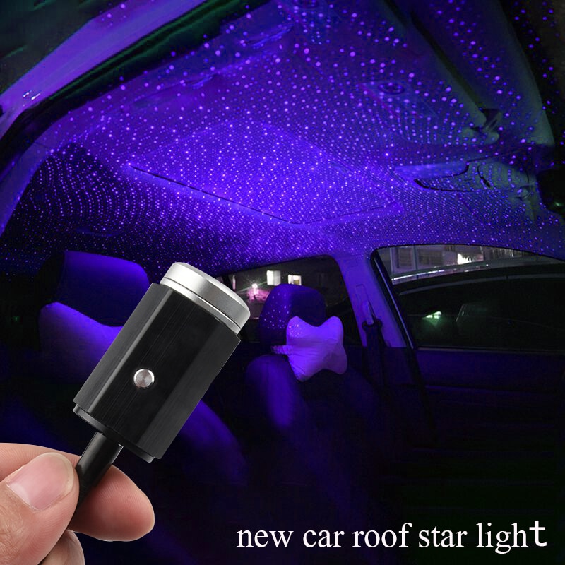 Led tetőre Csillagok Night Light projektor USB belülről Starry Laser Több világítási környezet atmoszférájában Lights Auto Galaxy lámpa