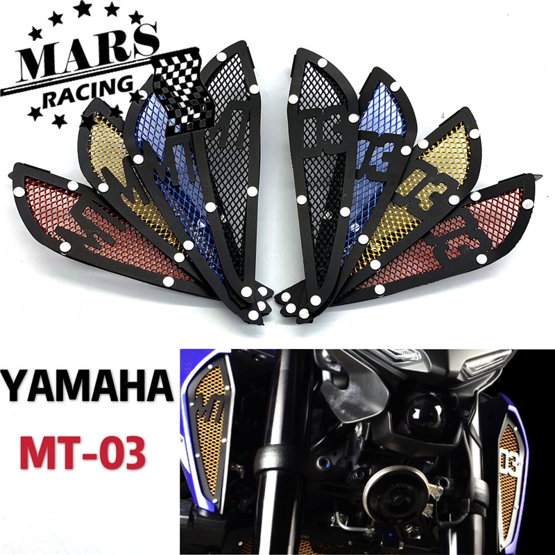 Motorkerékpár-üzemanyagtartály Air Intake szitabetétjének Dekoratív Dekoratív Guard fedezetet YAMAHA MT03 2020 MT03 20' MT 03 2020