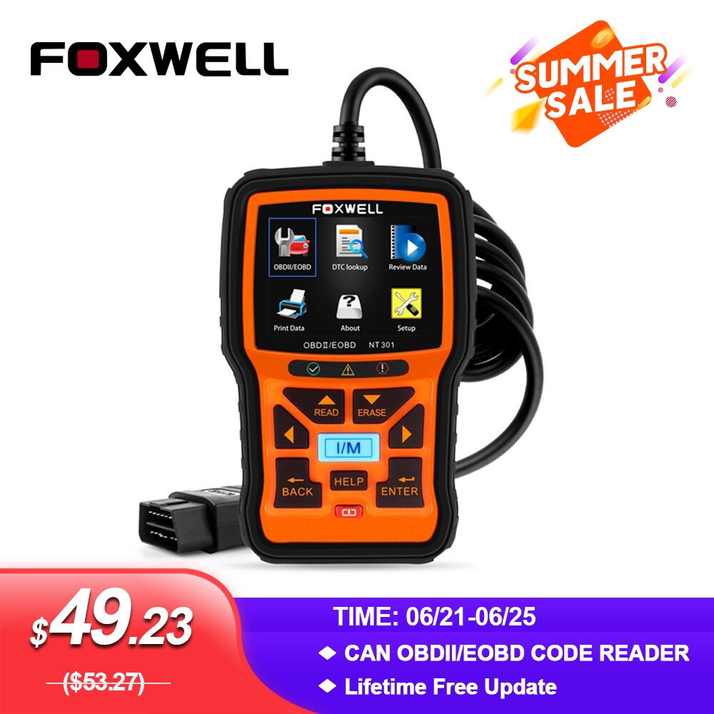 Foxwell Nt Obd Szkenner Professional Motor Hibak Dok Olvas Eobd