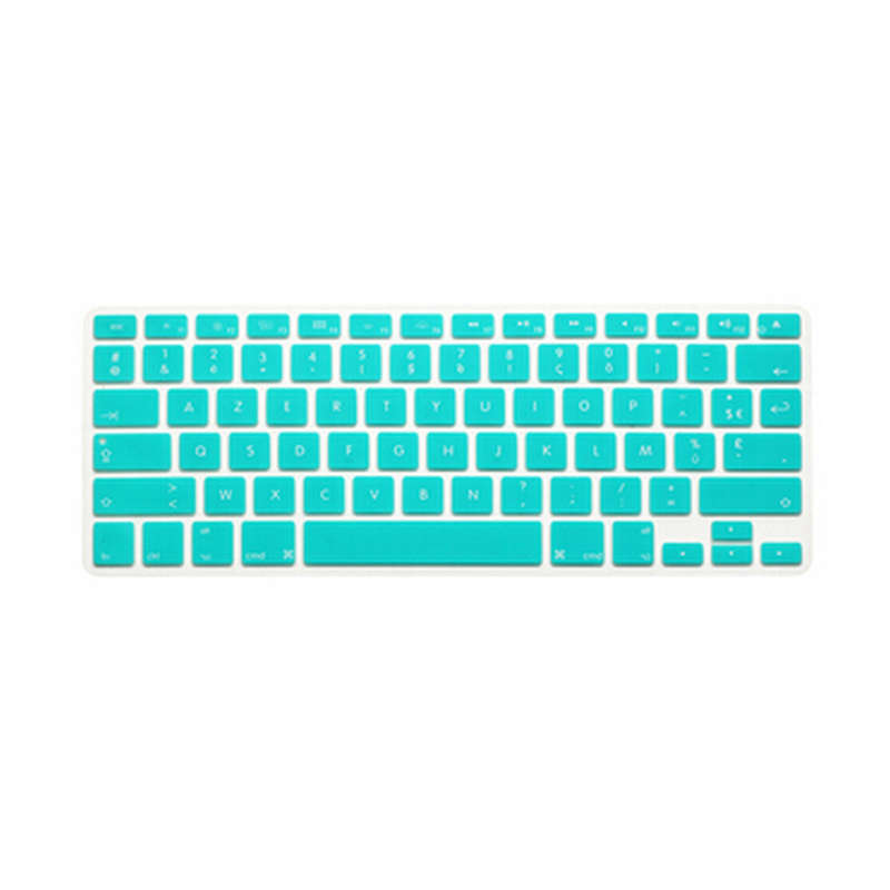Mac Book Macbook Air 13,3 Pro levegő 13" 15" 17" Francia US Layout Szilikon Puha színes AZERTY Keyboard Cover Skin