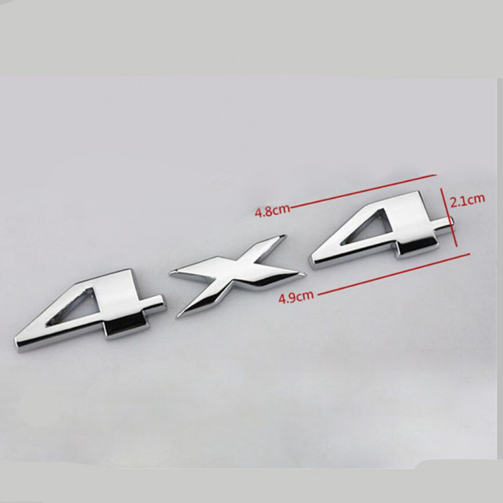 Dsycar 3d 4x4 Vierwielaandrijving Auto Matrica Logo Embleem Badge Matricák Auto Styling 3941