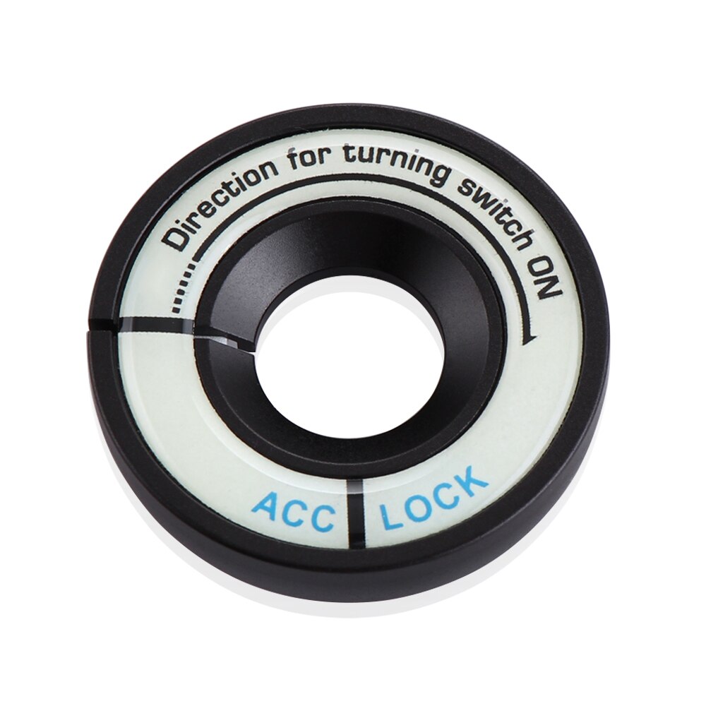 Luminous Glow gyújtáskapcsoló dekoráció kulcstartó matrica Skoda