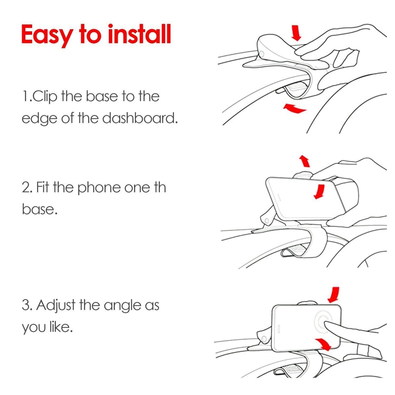 Autós tartó GPS Cell Phone Mobile Holder A Toyota Corolla RAV4 Camry