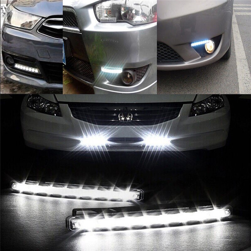 Led Dagrijverlichting V Auto Drl De Fog Driving Daglicht Head Drl Lampen Voor Automatische