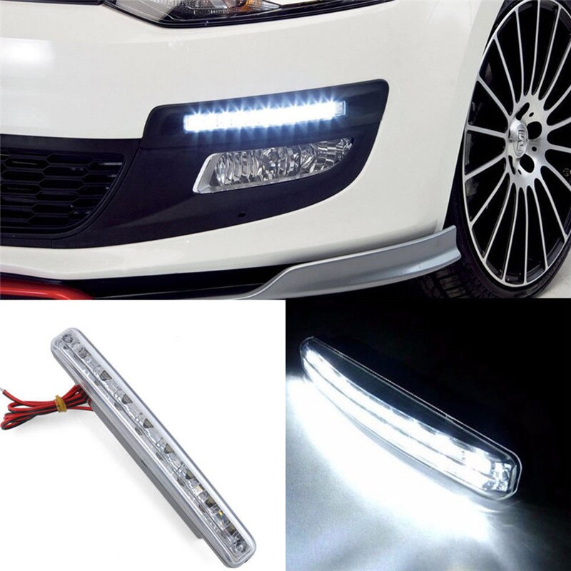 Led Dagrijverlichting V Auto Drl De Fog Driving Daglicht Head Drl Lampen Voor Automatische