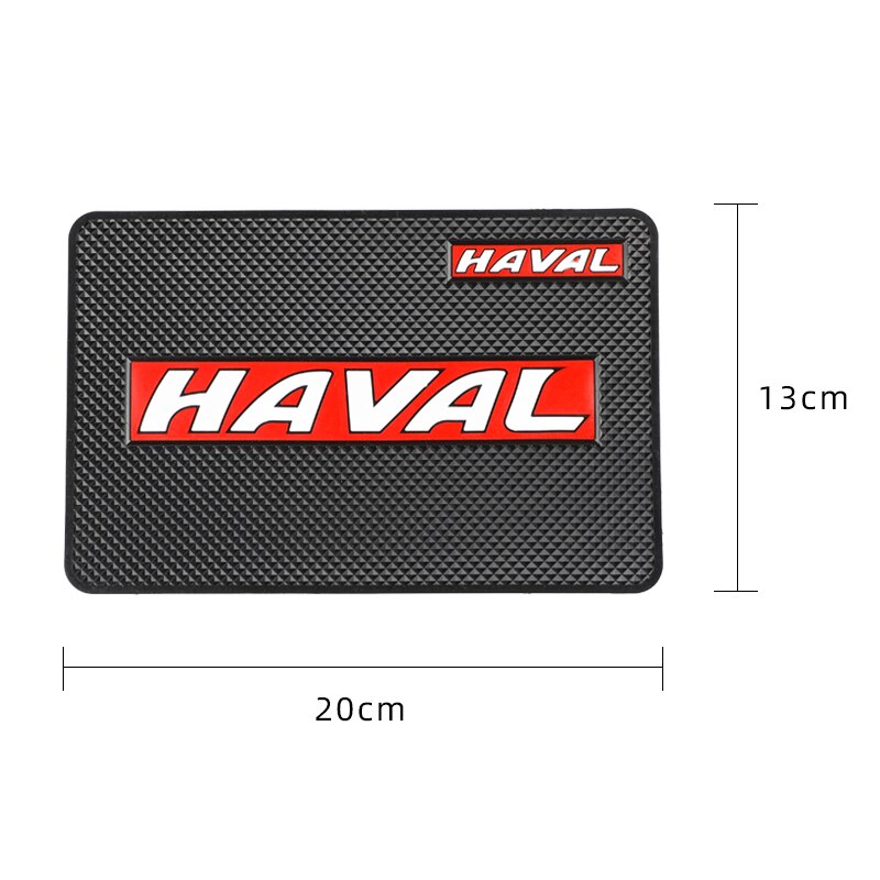 1db autó kipörgésgátló Mat Phone Holder csúszásmentes Pad Csúszásmentes szőnyeg HAVAL Great Wall CUV H3 H5 H6 H2 H1 H8 H9 Wingle Car Styling