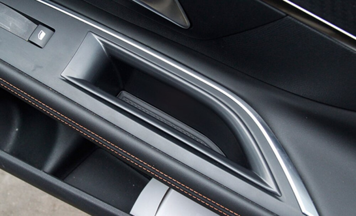 Peugeot 5008 3008 GT 2017 Front Door Handle kartámasz tároló doboz konténer tulajdonosa tálca Tartozékok Car Styling