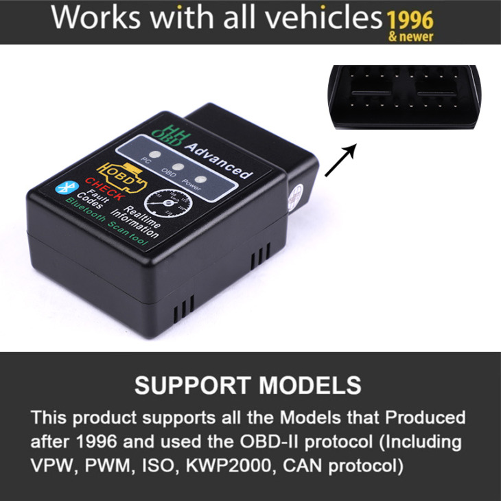OBD ELM327 Bluetooth autós diagnosztikai eszköz Renault Megane 2 Duster
