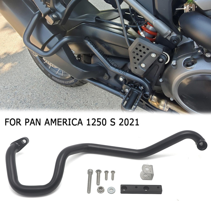 A Harley Pan America 1250 S Pa1250 Pan America1250 S 2021 2020 Új Motorkerékpár -Pajzs Pajzs Csővédő Borítója