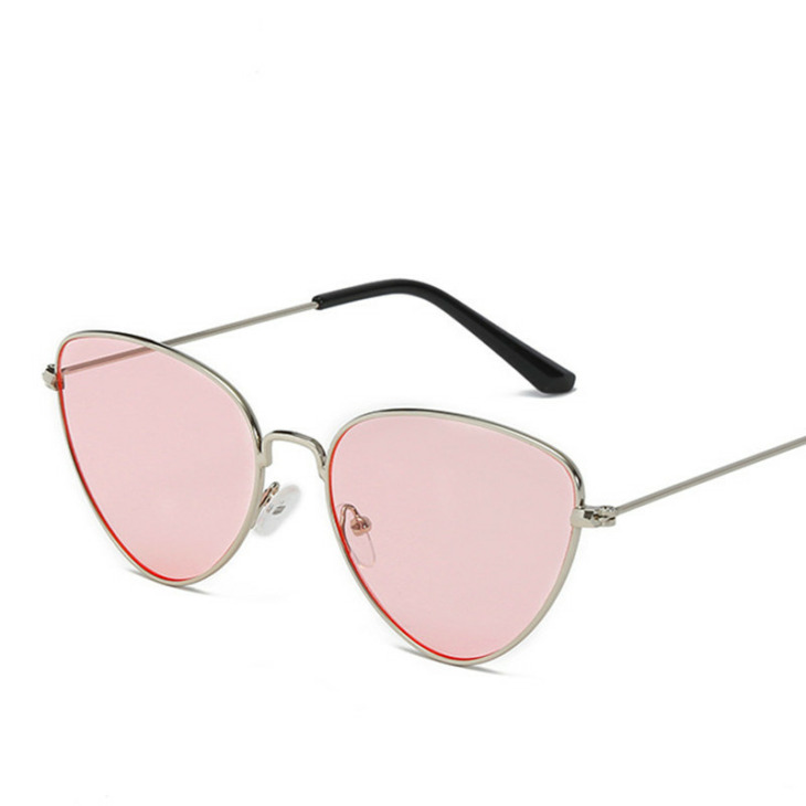 Rózsaszín Pillangó Napszemüveg Nők Márkatervező Vintage Divat Tükör Macskás Szem Szemüveg Nők Egyedi Női Sofőr Szemüvegek