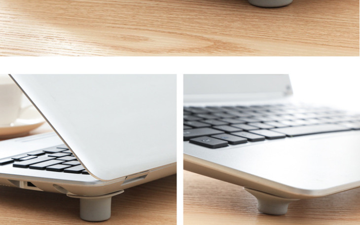 Hordozható Notebook Hűtő Lábak Nem Csúszás Szőnyeg Laptop Tartó Laptop Hőcsökkentő Pad 4 Db