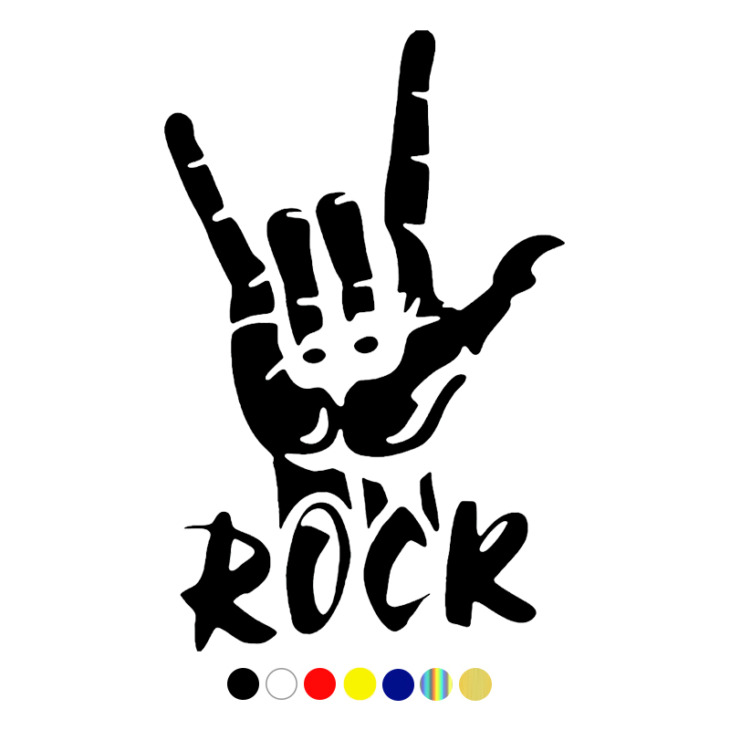 Cs -871#12*18.6Cm Orosz Rock - Live. Vicces Autómatrica Vinil Matrica Az Autós Matricák Stílusához Válassza A Méretet