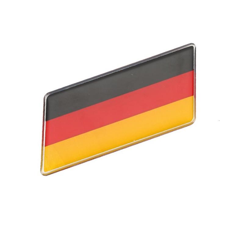 Európai Hatalmas Demokratikus Német Német Nemzeti Zászló Téglalap Stílusú Autó Matricák Autó Motorkerékpár -Kiegészítők
