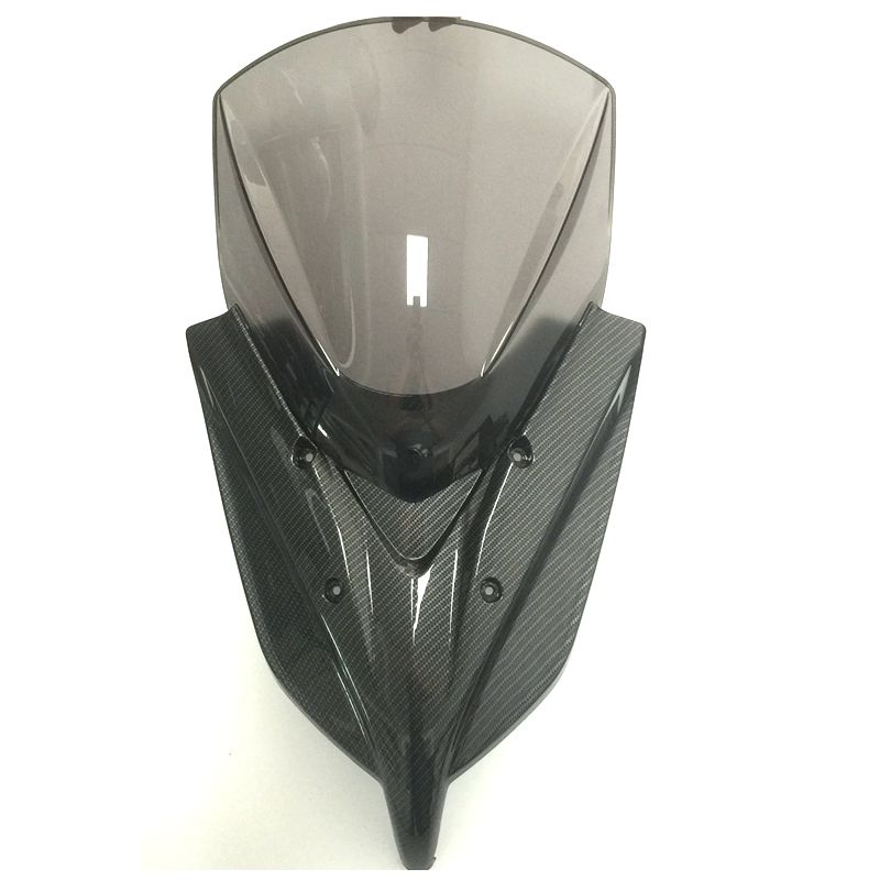 Módosított Motorkerékpár Nmax155 Könnyű Gyógymód Szélvédő Szélvédő Szélvédő Szélképernyő Deflector Horns Ange Panel Nmax 2016-2019-Hez