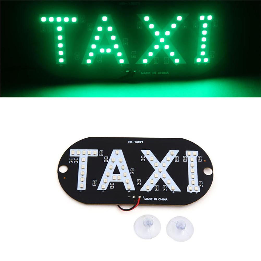 Taxi Taxik Szélvédő Szélvédő Jel Led Led Autó, Magas Fényerő Lámpa Izzó