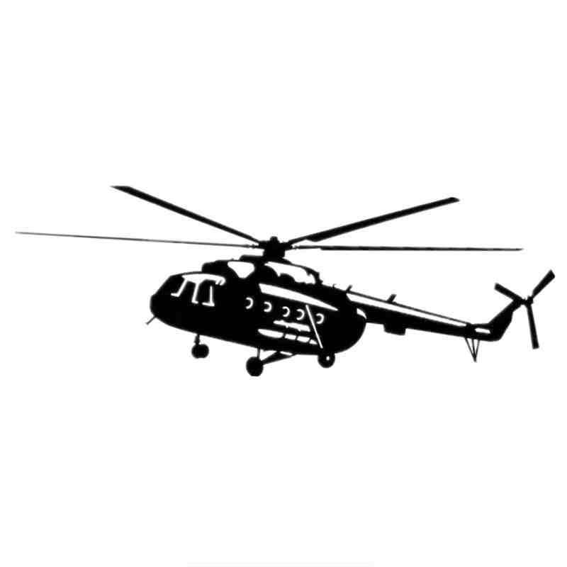 Három Ratel Tz-844 8,6*24,5 Cm 1-5 Darab Autó Matrica Mi-8 Helikopter Auto Matrica Autó Matricák Eltávolítható