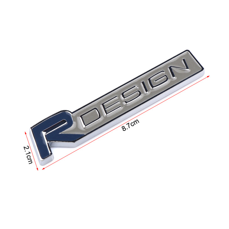 3D Metal Rdesign Emblemum Car R Design Matricák Jelvény Matrica A Volvo Xc90 S60 Cx60 V70 S80 V40 V50 S40 Xc70 V60 C70 C70 V90