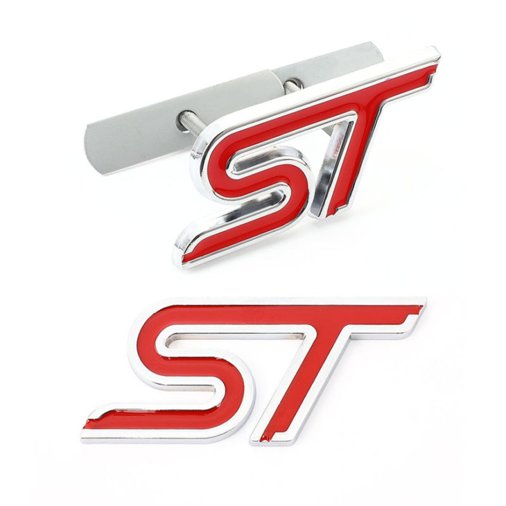Kiváló Autómatricák Elülső Grill Embléma Autórács Jelvény A Ford Focus St Fiesta Ecosport 2009 - 2015 Mondeo Autó Stílus
