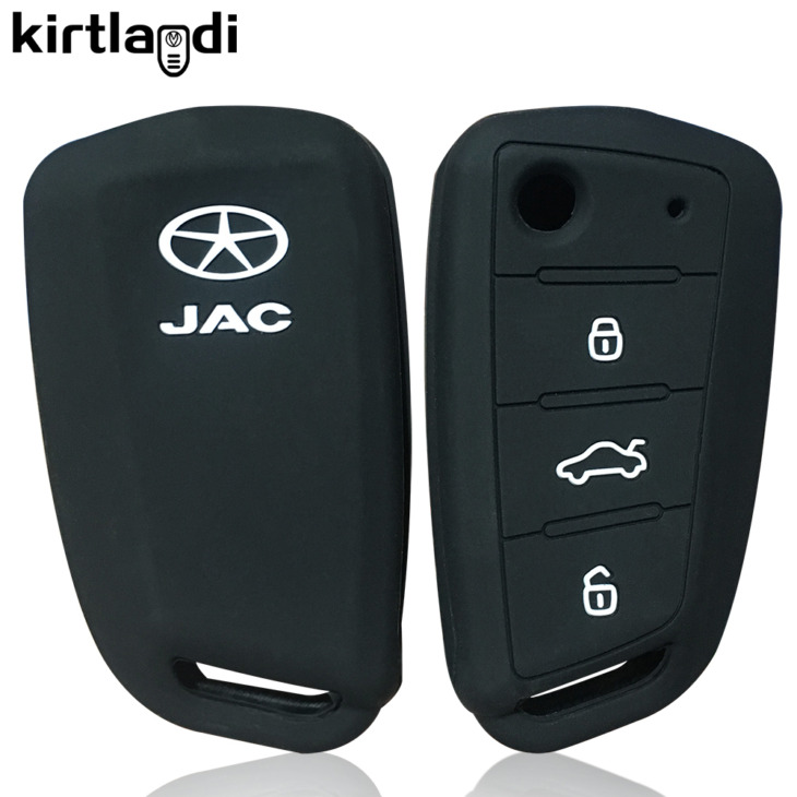 Kirtlandi Szilikon Autó Kulcstartó Tok A Jac S3 S2 S4 S5 3 A5 S7 R3 2020 3 Gombos Kulccsal Kulcstartókhoz Héj Bőr