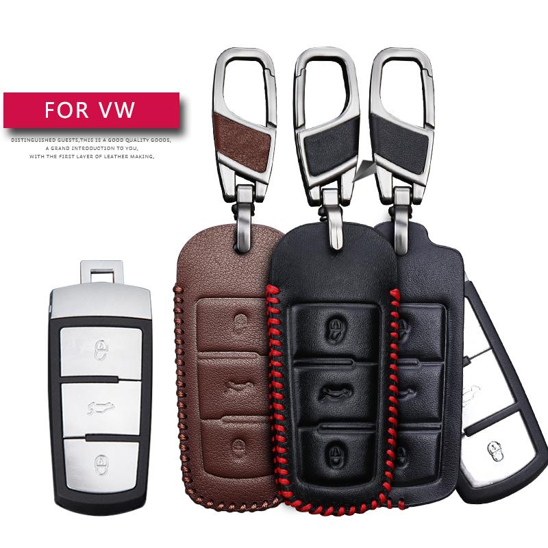 Bőrautó Kulccsal Tok Fedele A Vw Volkswagen Cc Passat Cc B6 B7 Protection Key Shell Skin Bag Tok