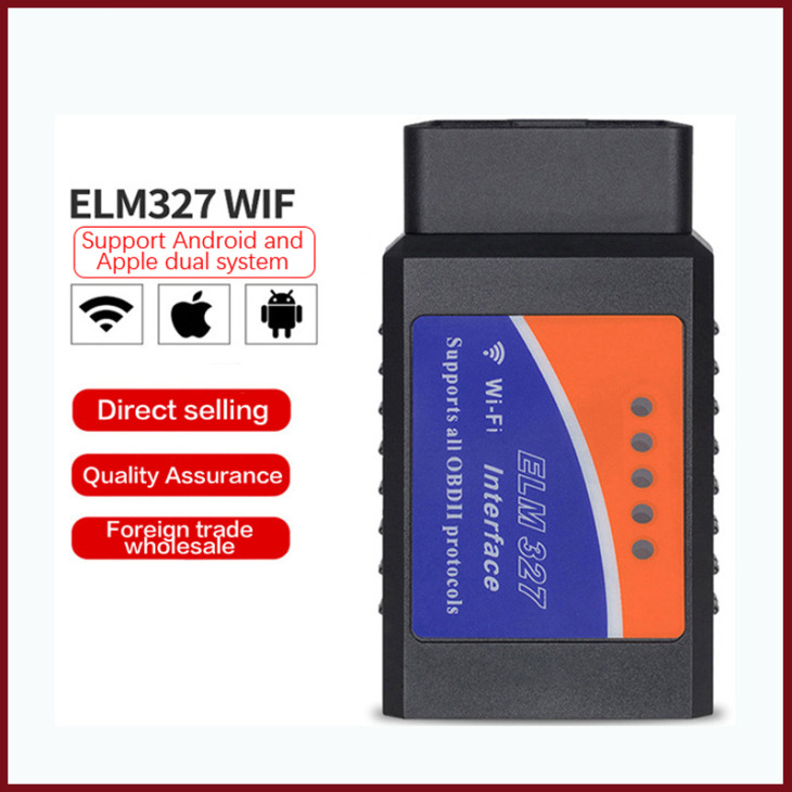 Professzionális Autóipari Bluetooth Obd Elm 327 Car Wifi Szkenner