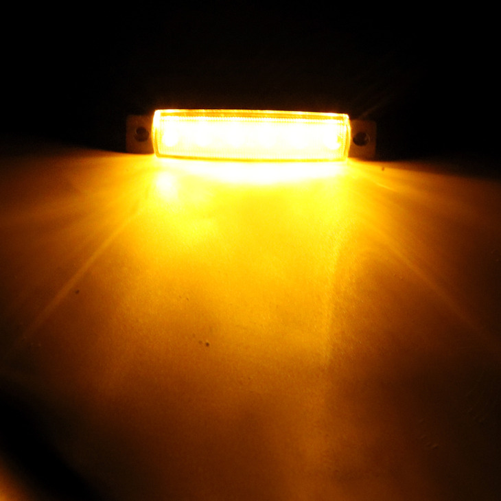 12 V Automatikus Lámpák Külső Fényforrás 1 Pár Szuper Fényes 12 Smd Led Féklámpák Autó Fordulójelző Lámpák Teherautó Forduló Mutatók