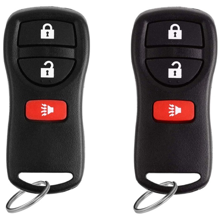 2 Kulcs A Nissan Frontier Murano Quest Nv Pathfinder Xterra Versa Car Keyless Belépő Távvezérlőjéhez A Kbrastu15 Számára