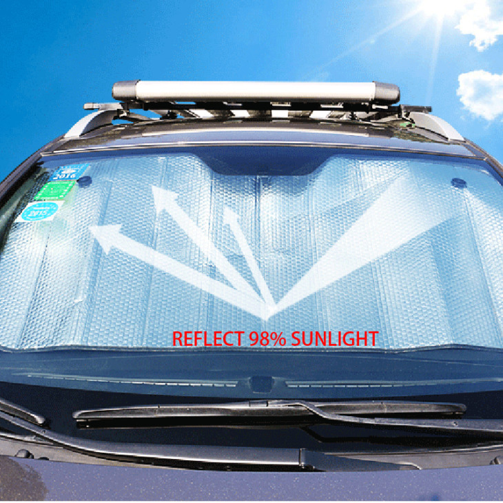 Autó Napfény Első Hátsó Ablak Függöny Árnyékoló Napvédő Szélvédő Szemüveg Fedelet Összecsukható Baba Autó Behúzható Uv Védelem