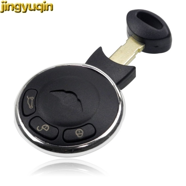 Jingyuqin Intelligens Autó Kulccsal Fob Héj A Bmw Mini Cooper R56 3 Gombok Távoli Kulcs Nélküli Belépési Autó Tok Cseréje
