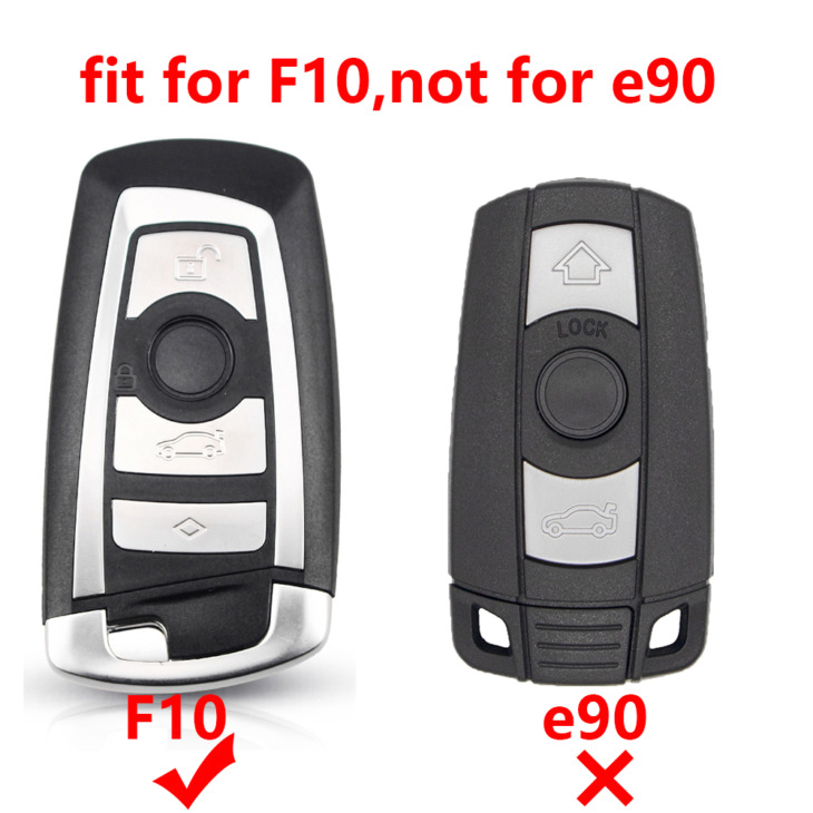Szilikon Kulccsal Tok Burkolat -Tartó Kulcstartó Az F10 F20 F30 F80 X3 F25 F26 X4 M Kulcs Tok Bmw Serie 1 5 3 F20 Tartozékok Car Fob