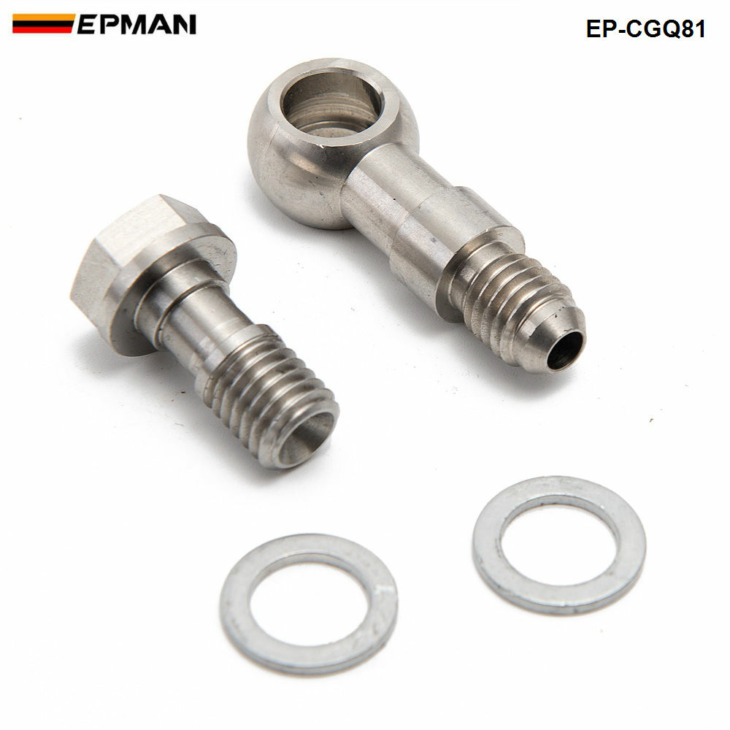 Turbo-Bandó Csavarkészlet M10 X 1,5 Mm-4An 1,8 Mm-Es Korlátozó Olajtáplálás A Td04 Td05 Td06 Ep-Cgq81-Hez