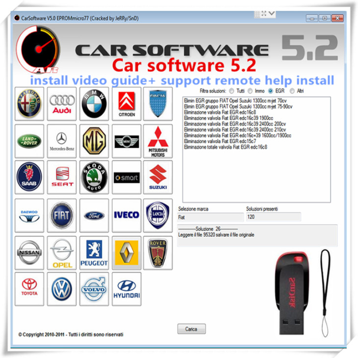 2021 Hot Car Software V5.2 Eprommicro77 Activation Carsoftware 5.2 (Immo Off, Egr Off És Hot Start Fict Tool)