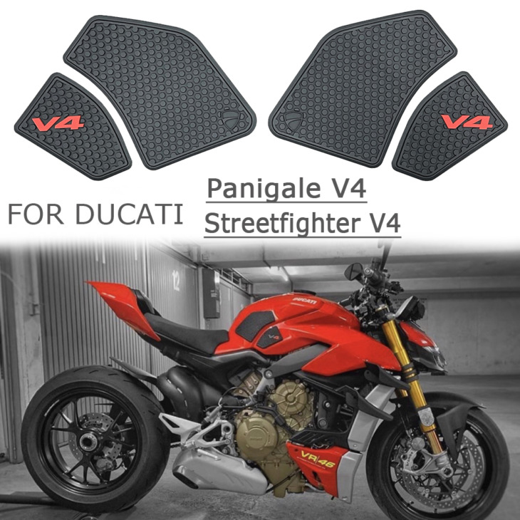 A Ducati Üzemanyagtartály -Markolathoz Térd Tapadáshoz V4 Panigale V4S Streetfighter V4 S 2021 2020 2019 2018 2018