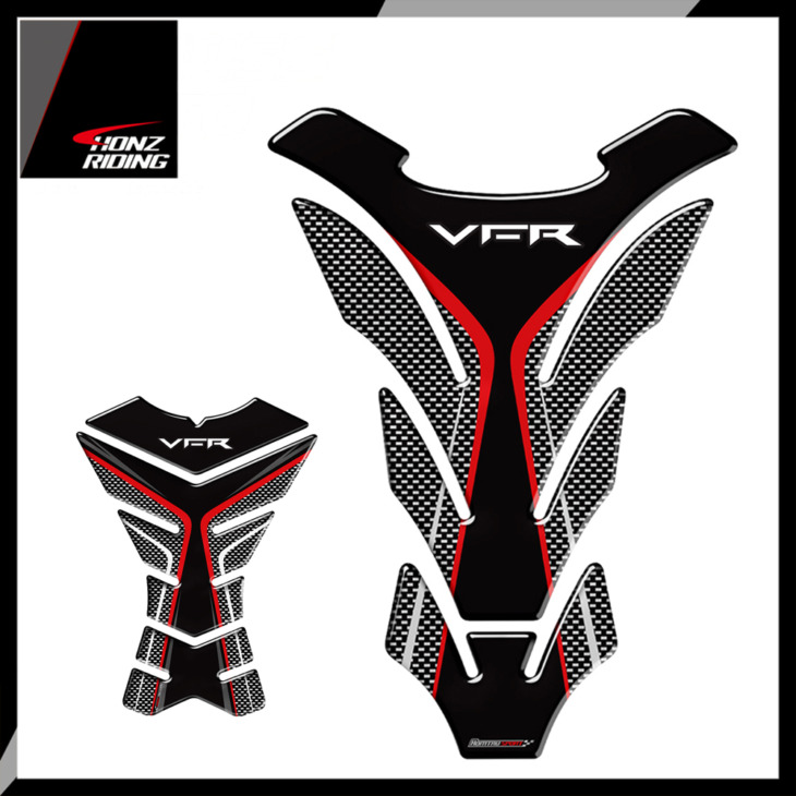 Honda Vfr 800 800F 800X 1200F 1200X 400 Tankpad 3D Motorkerékpár -Tartály Pad Protector Matrica Matricákhoz