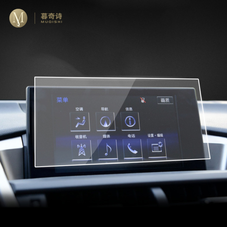 A Lexus Nx 200 T 300H 2014-2017-Es Autó Gps-Navigációs Film Lcd Képernyőn Edzett Üvegvédő Film-Ellenes Film-Accessorie