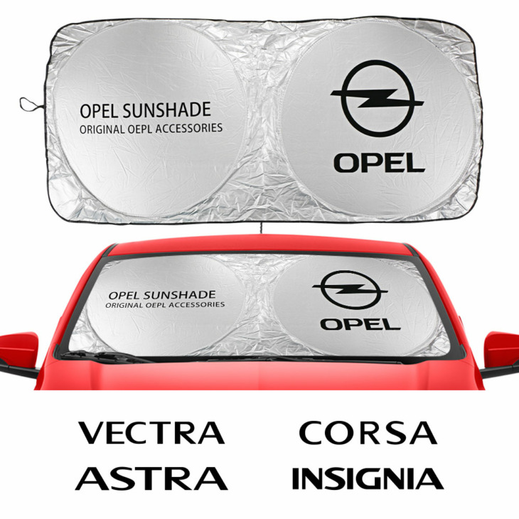 Az Opel Astra Meriva Mokka Opc Tigra Vectra Zafira Autó Szélvédő Ablaka Napfényes Napsütéses