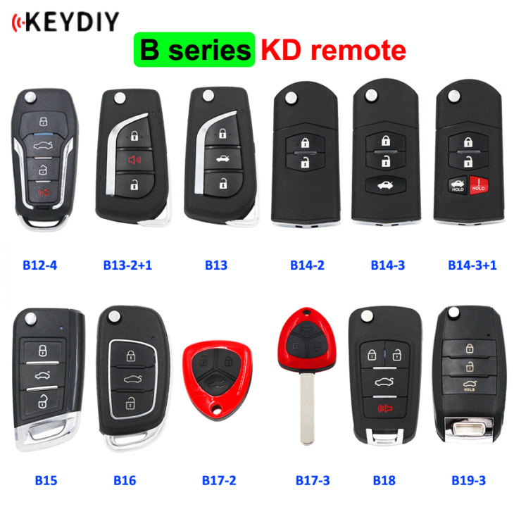 Keydiy B Sorozat Kd Remote B12-4 B13-2 1 B13 B14-2 B14-3 B14-3 1 B15 B16 B17 B18 B19-3 Kd900/Urg200/Mini Kd/Kd-X2-Hez, Hogy Kulcsot Készítsen.