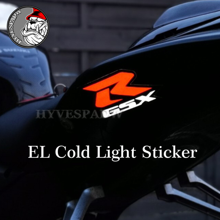 Motorkerékpár Led Led Diy Fényvisszaverő Elhideg Light Matrica A Suzuki Gsx-R Gsxr 600/750/1000 K3 K5 K6 K7 K8 K9 600Cc-1000Cc-Hez