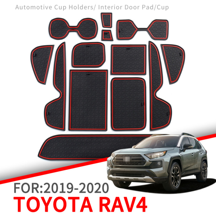 Csúszásgátló Szőnyeg Kapu Nyílású Szőnyegek Csésze Gumi Párnák Szőnyege A Toyota Rav4 2019 2020 Xa50 Rav 4 50 Csúszásgátló Autómatricák Kiegészítők