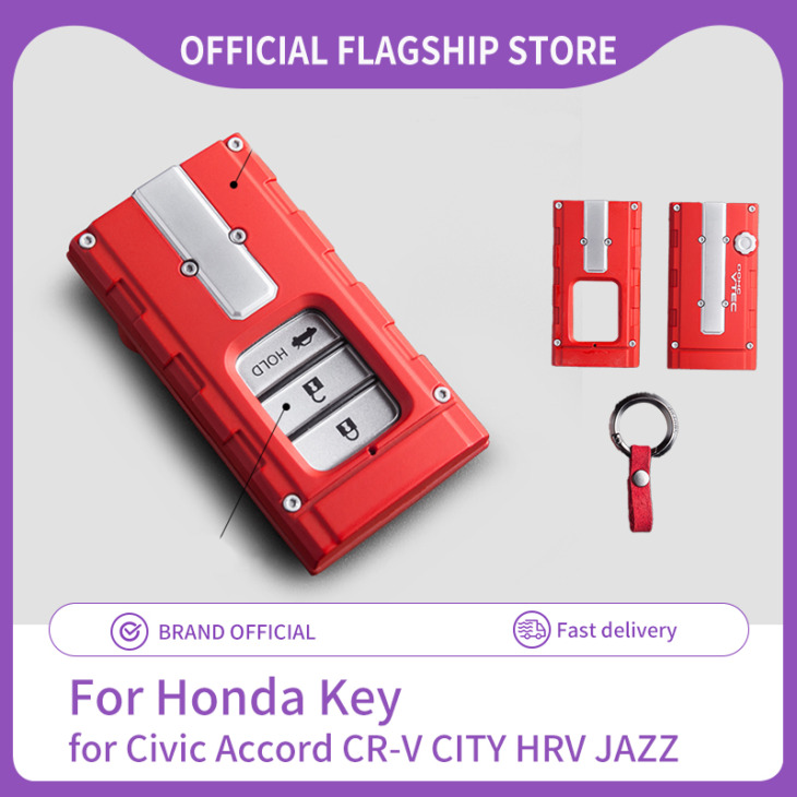 A Honda Key Case Civic Accord Cr-V City Hrv Fk7 Jazz Honda Kulcs-Borítója Vtec Honda Jdm Readited Key Cace