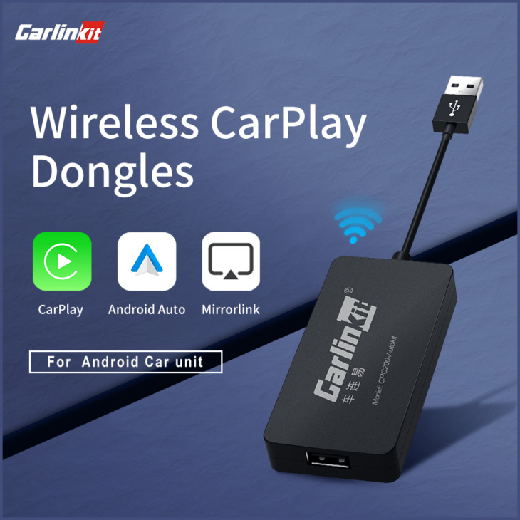 Carlinkit Usb Dongle Carplay Android Box Carpaly Ai Doboz Vezeték Nélküli Tükrorlink Autó Multimédia Lejátszó Bluetooth Auto Connection Kit