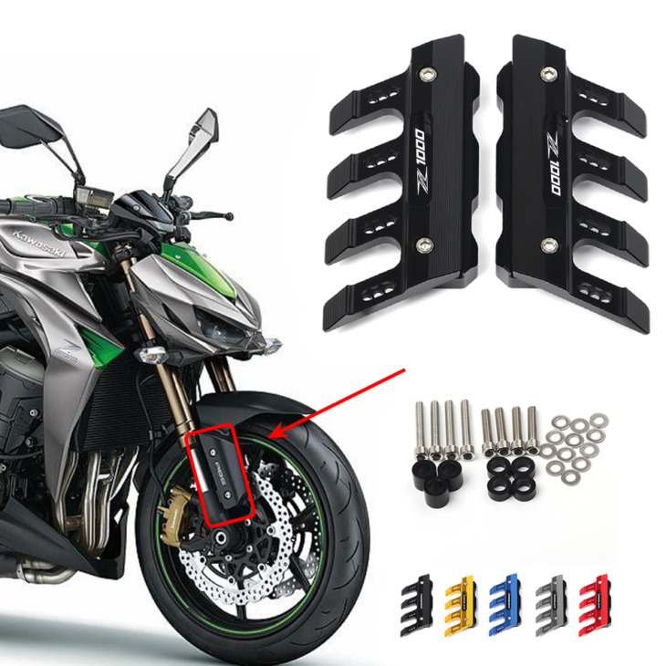 A Kawasaki Ninja Z1000 Z 1000 Motorkerékpár-Sárvédő Elülső Villa Védőblokk Számára Az Első Sárvédő Elleni Küzdelem