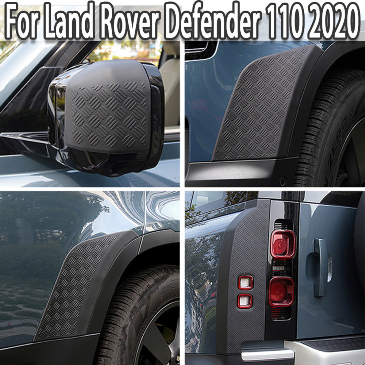 K-Car Visszapillantó Tükörfedél Az Első Hátsó Lökhárító Oldalsó Karcvédő Védelmi Igazgatóság Őrének A Land Rover Defender 110 2020 Számára