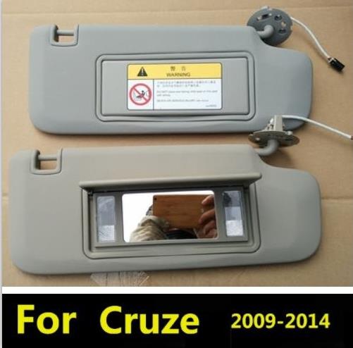 A Felső Konzol Belső Sunvisor Tükör Előlapi Szerelvényrel A Chevrolet Cruze 2009-2014-Es Napfényes Autó Kiegészítőkhöz