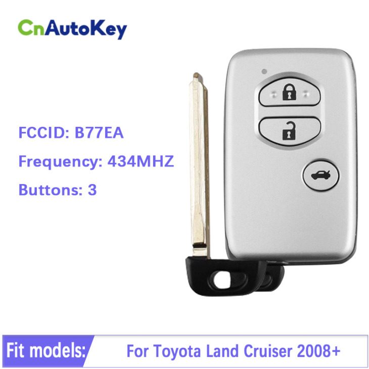 Cn007171 A Toyota Land Cruiser 2008 Smart Key B77Ea P1 98 4D-67 Chip 433Mhz 89904-60A91 Keyless Go Pcb A433