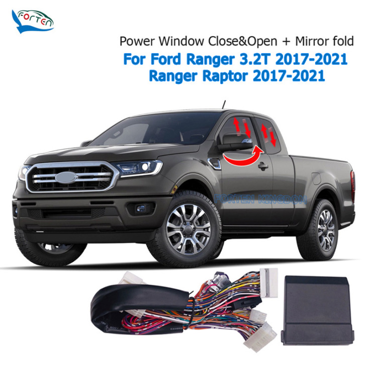 Autóoldali Visszapillantó Tükör Összecsukása És Automatikus Ablak Közelebb Nyitott Készlet Modul A Ford Ranger 3.2T 2017-2021 / Ranger Raptor 17-21-Hez