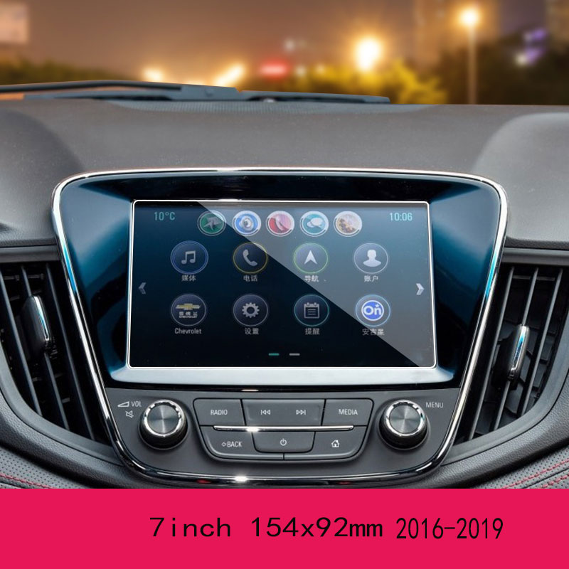 Autó Edzett Üveg Autó Gps Navigációs Képernyővédő Film Matrica Chevrolet Cavalier 2016 2017 2018 2018 2019 2020 Anti Scratch