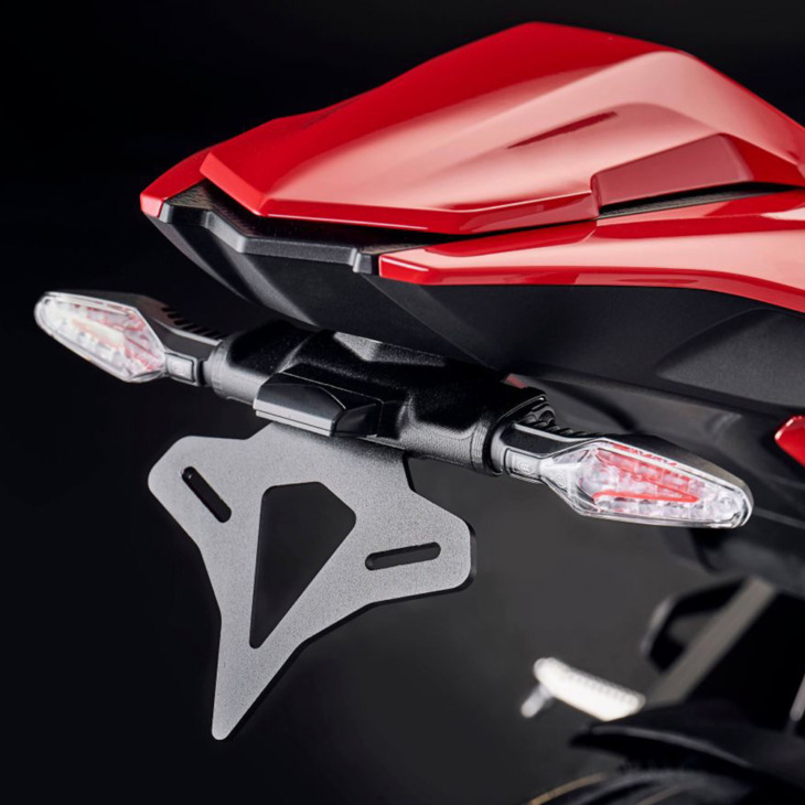 A Bmw S1000Rr S 1000 Rr Sport / Motorsport 2019-2020 Motorkerékpár Tidy Fender Eliminator Kit Licenctartó Konzolához